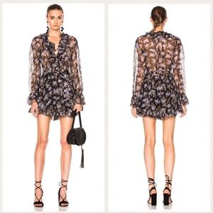 ***SOLD*** Zimmermann Ruffle playsuit size 0